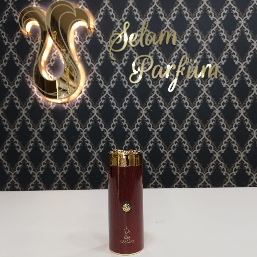 مبخرة بخورالكترونية اسطوانة عريضة