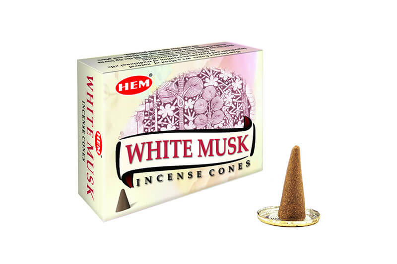 White Musk Cones