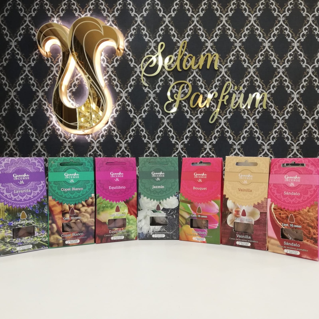 بخور شلال 10 قطع Ganesha