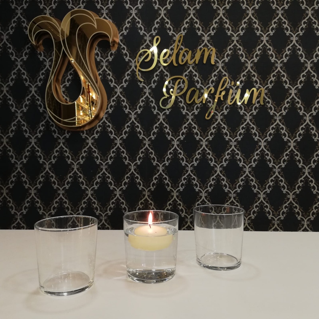 كاسة شمع كبيرة