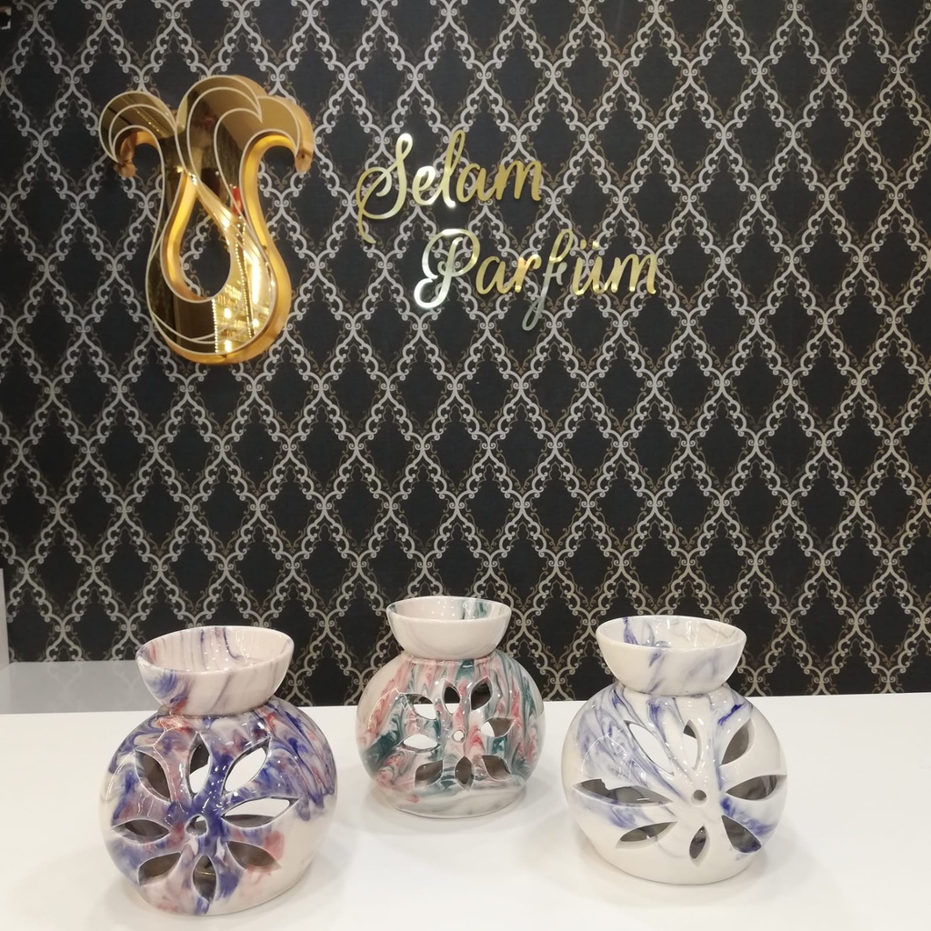 مبخرة شمع كروية كبيرة