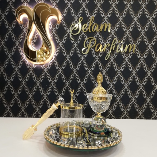 مبخرة فحم كريستال ZP2Y