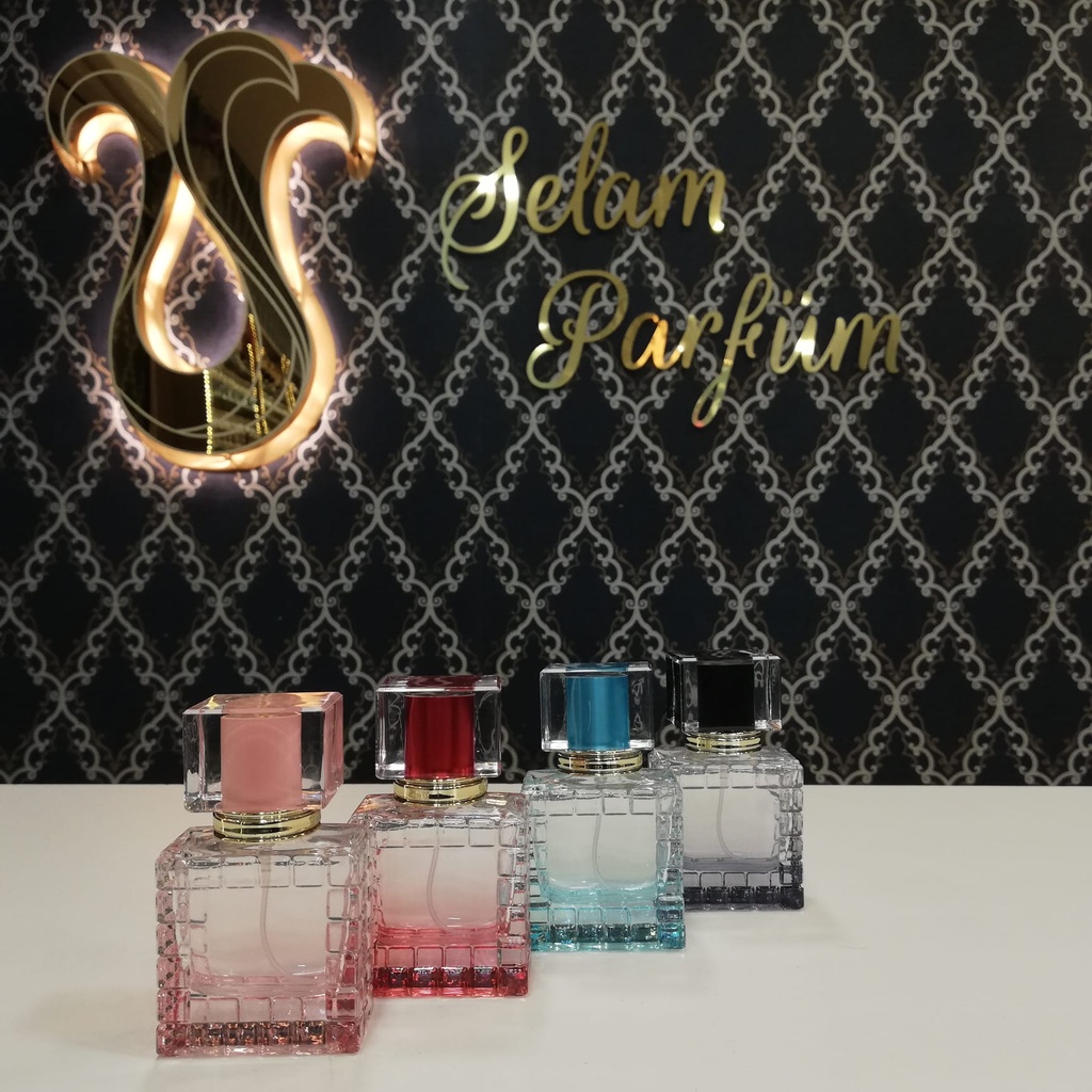 مربعة محجرة ملونة 30 مل