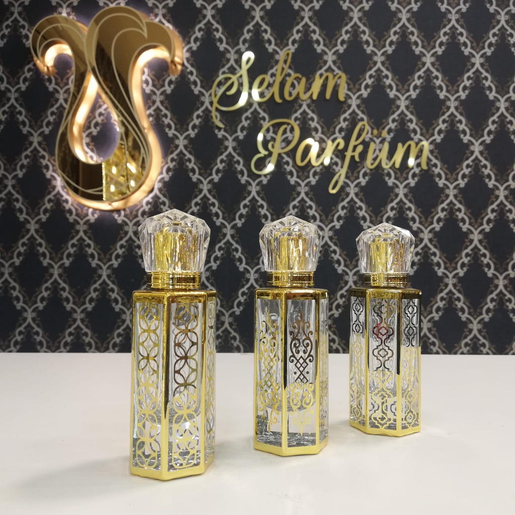 مذهبة مسدسة 50 مل