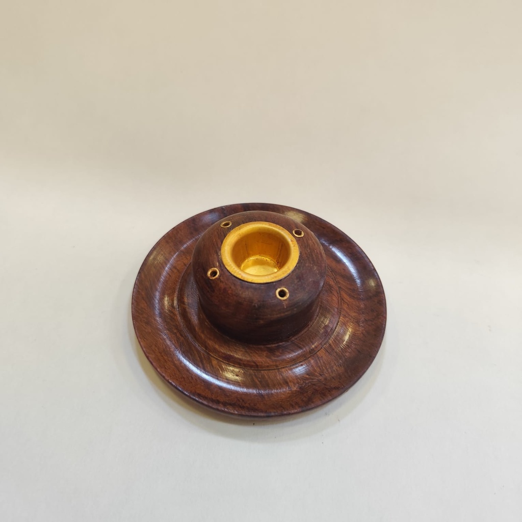 حمالة بخور طبق مع فنجان